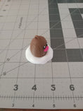 Load image into Gallery viewer, 3D Printed Crochet Diglett Keychain