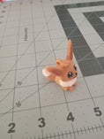Load image into Gallery viewer, 3D Printed Crochet Eevee Keychain