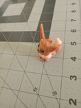 Load image into Gallery viewer, 3D Printed Crochet Eevee Keychain