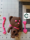 Load image into Gallery viewer, 3D Printed Cupid Bear