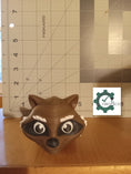 Load image into Gallery viewer, Articulating Posable Raccoon