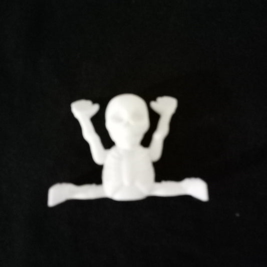 3D Printed Articulating Skeleton Keychain