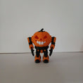 Load image into Gallery viewer, 3D Printed Articulating Robot Pumpkin Flameless Tealight Holder