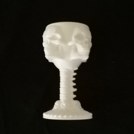 3D Printed Four Sided Skull Tealight Holder