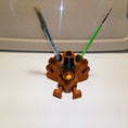 Load image into Gallery viewer, 3D Printed Turkey Crayon Holder
