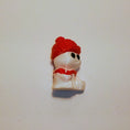 Load image into Gallery viewer, 3D Printed Cute Ghost with Twisty Head Ornament or Keychain