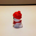 Load image into Gallery viewer, 3D Printed Cute Ghost with Twisty Head Ornament or Keychain