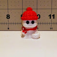 Load image into Gallery viewer, 3D Printed Cute Ghost with Twisty Head Ornament or Keychain