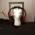 Load image into Gallery viewer, 3D Printed Dragonhead Headphone Holder and Piggy Bank