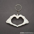 Load image into Gallery viewer, 3D Printed Bone Heart Decoration