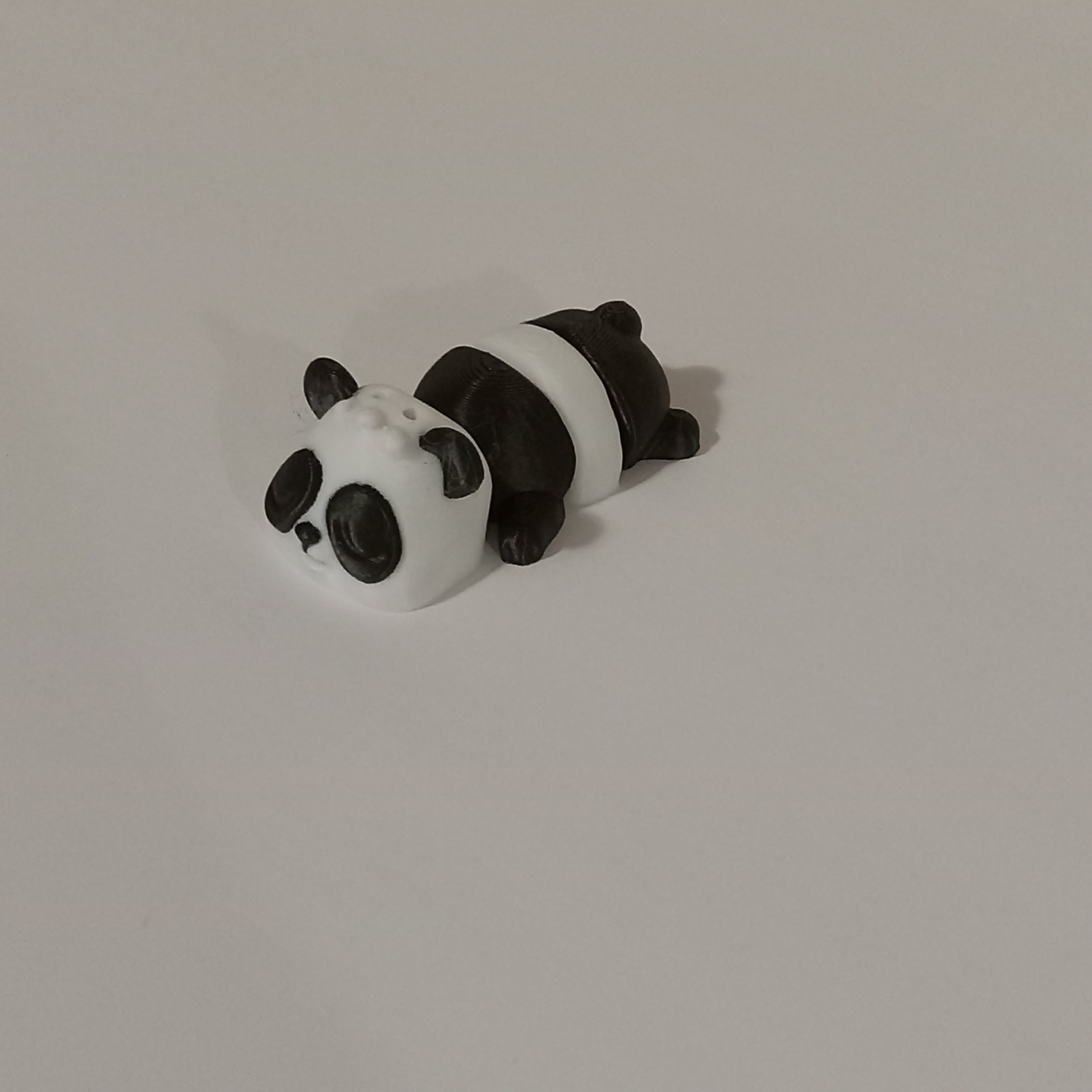 3D Printed Sleeping Panda Keychain