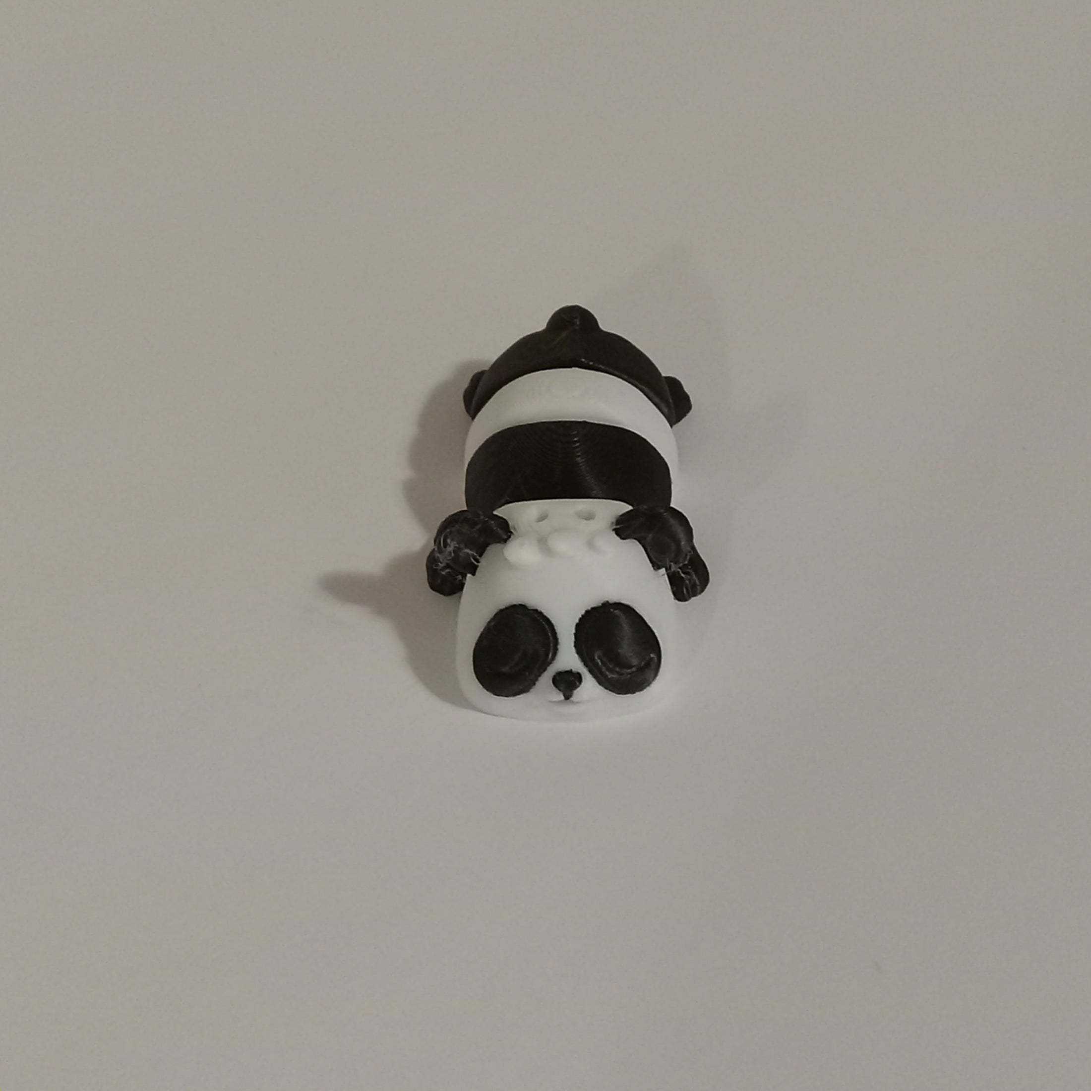 3D Printed Sleeping Panda Keychain