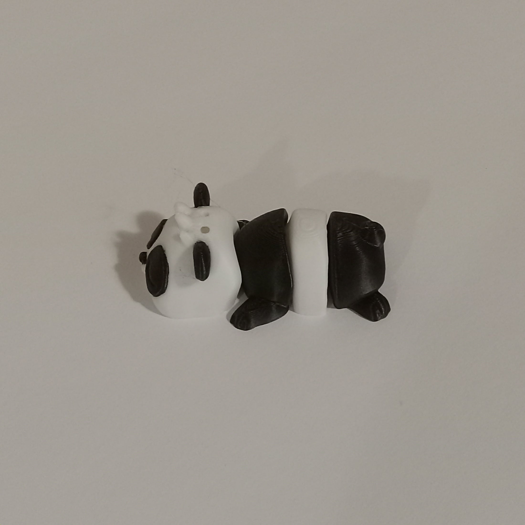 3D Printed Sleeping Panda Keychain