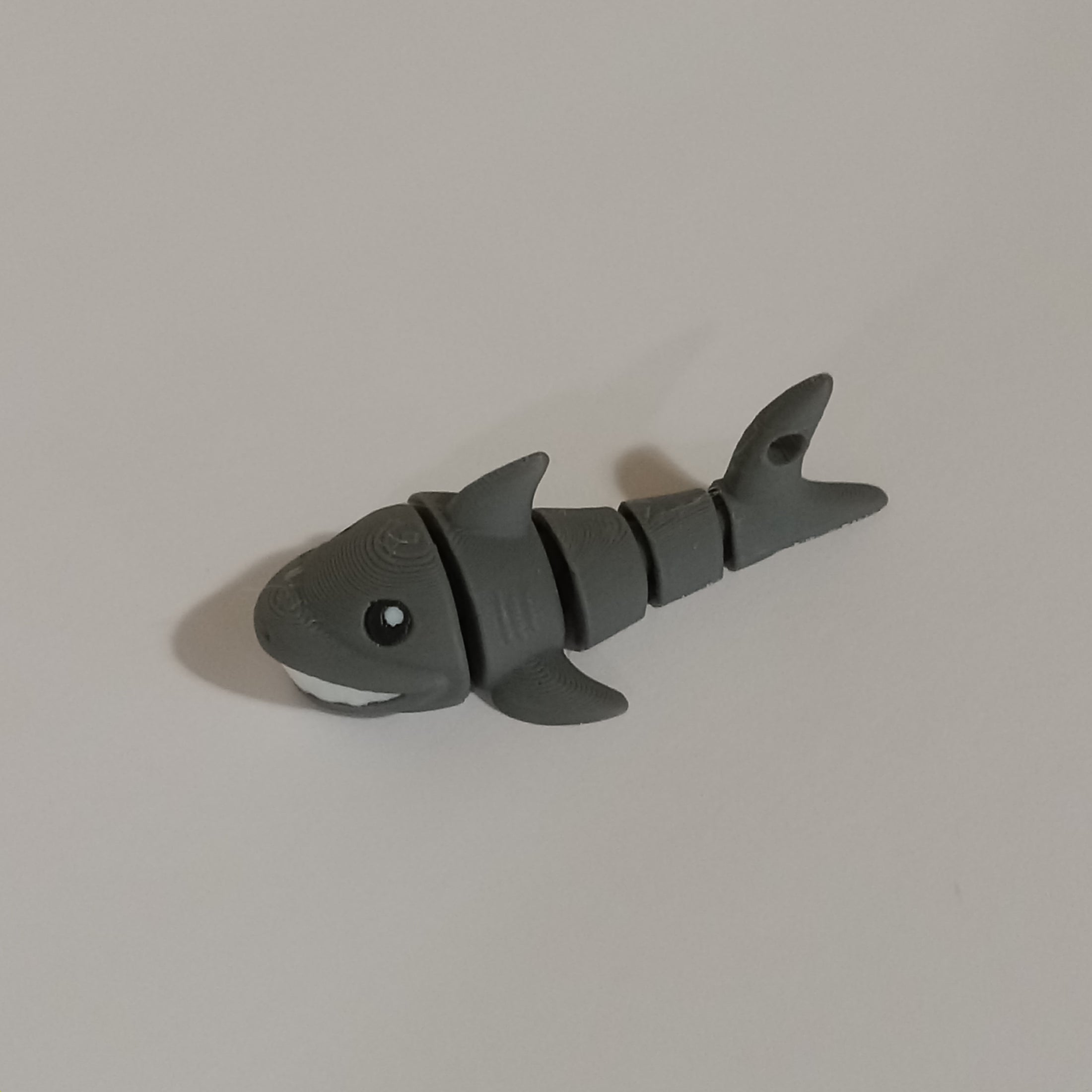 3D Printed Articulating Shark Keychain