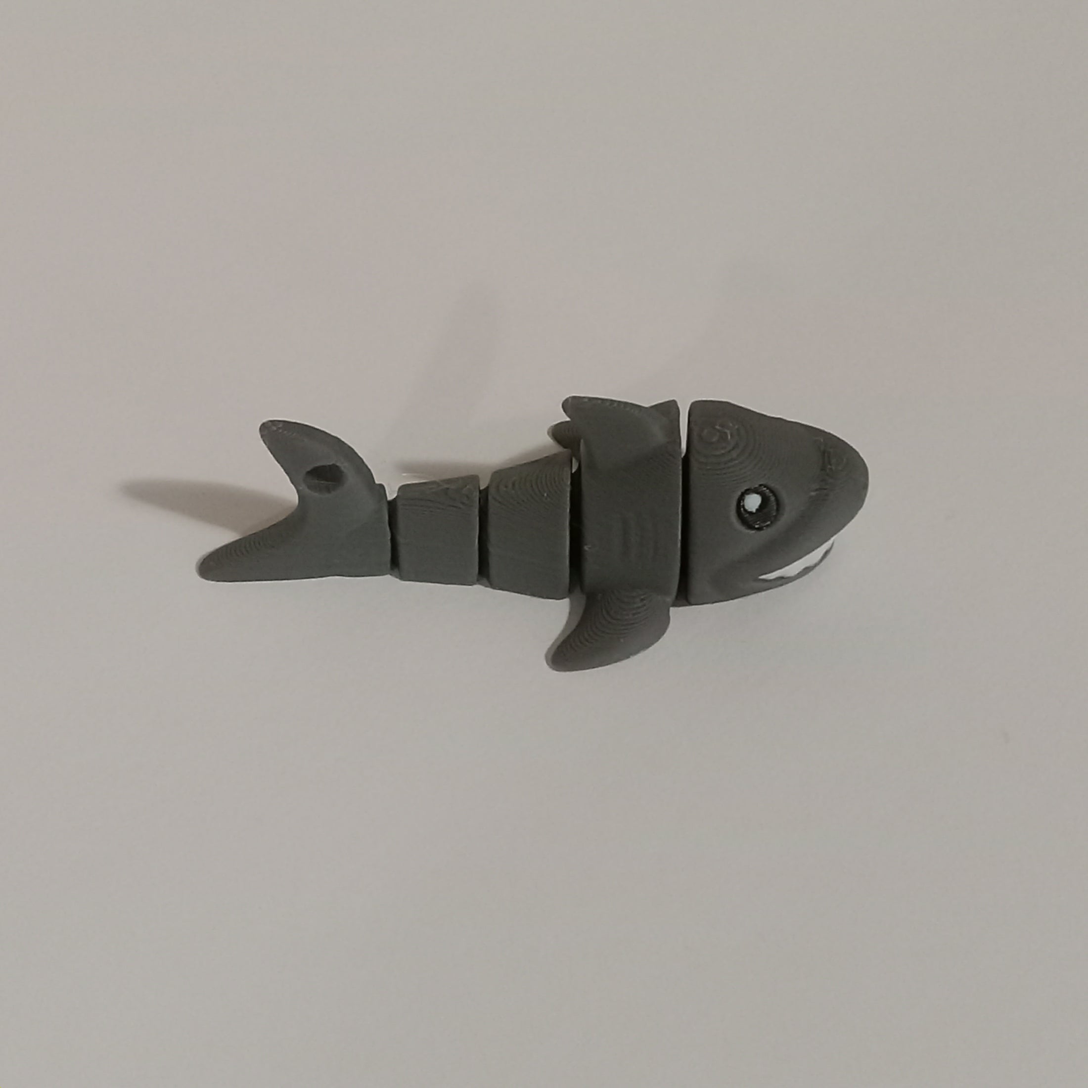 3D Printed Articulating Shark Keychain