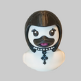 Load image into Gallery viewer, 3D Printed Goth Inspired Duck
