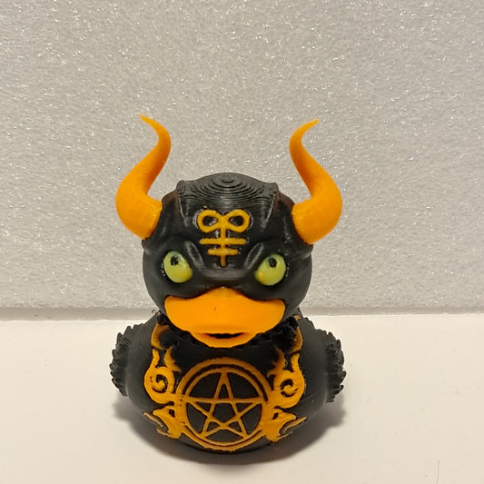 3D Printed Devil Duck