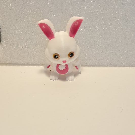 3D Printed Articulated Bunny Keychain