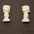 Load image into Gallery viewer, 3D Printed Skull Candlestick Holders
