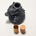 Load image into Gallery viewer, 3D Printed Dragon Head Potion Bottle and Candle Holder
