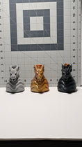 Load image into Gallery viewer, 3D Printed Dragon Head Potion Bottle and Candle Holder
