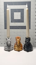 Load image into Gallery viewer, 3D Printed Dragon Head Potion Bottle and Candle Holder
