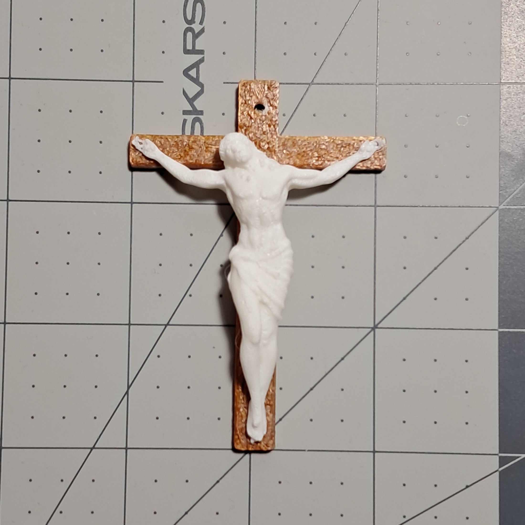 3D Printed Jesus Crucifix Wall Hanger