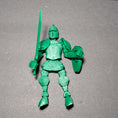 Load image into Gallery viewer, 3D Printed Articulated Posable Dummy Knight
