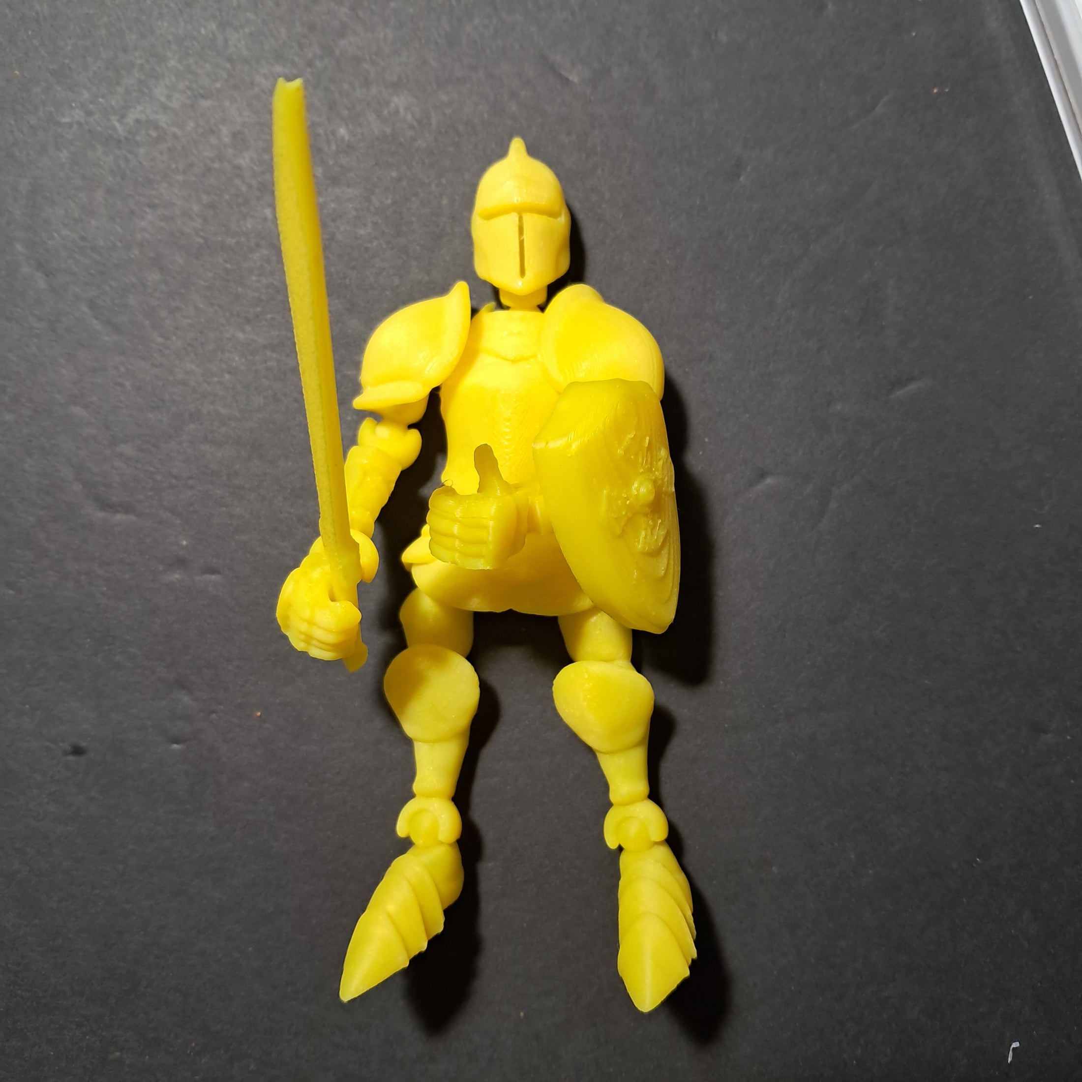 3D Printed Articulated Posable Dummy Knight