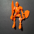 Load image into Gallery viewer, 3D Printed Articulated Posable Dummy Knight
