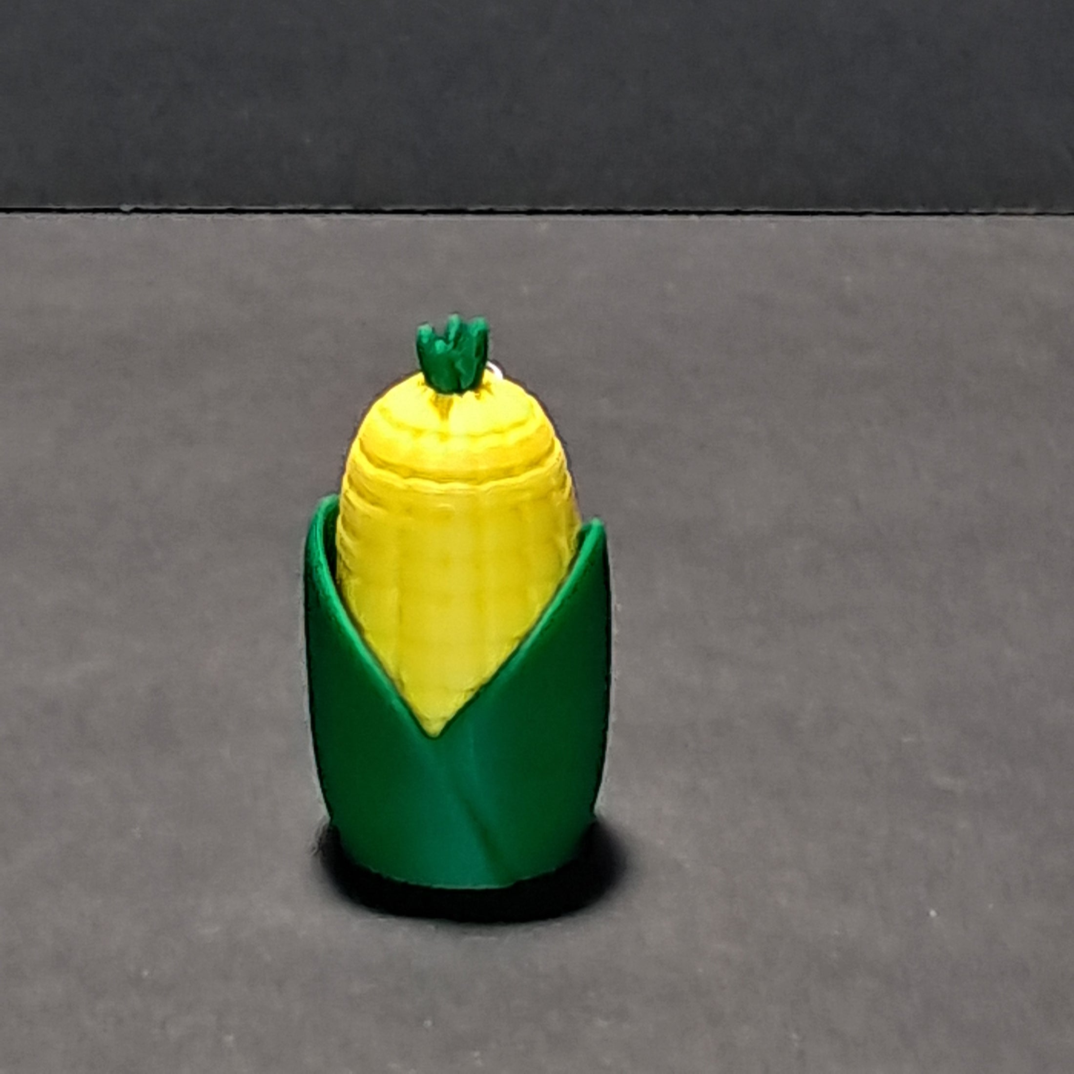 3D Printed Corn Cob Fidget Clicker Keychain