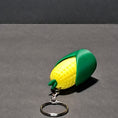 Load image into Gallery viewer, 3D Printed Corn Cob Fidget Clicker Keychain
