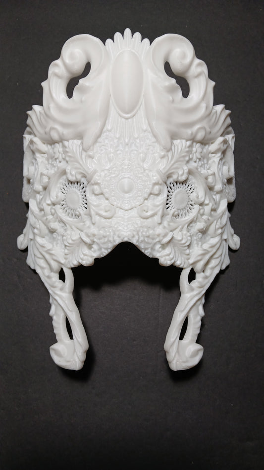 3D Printed Floral Design Cosplay Mask