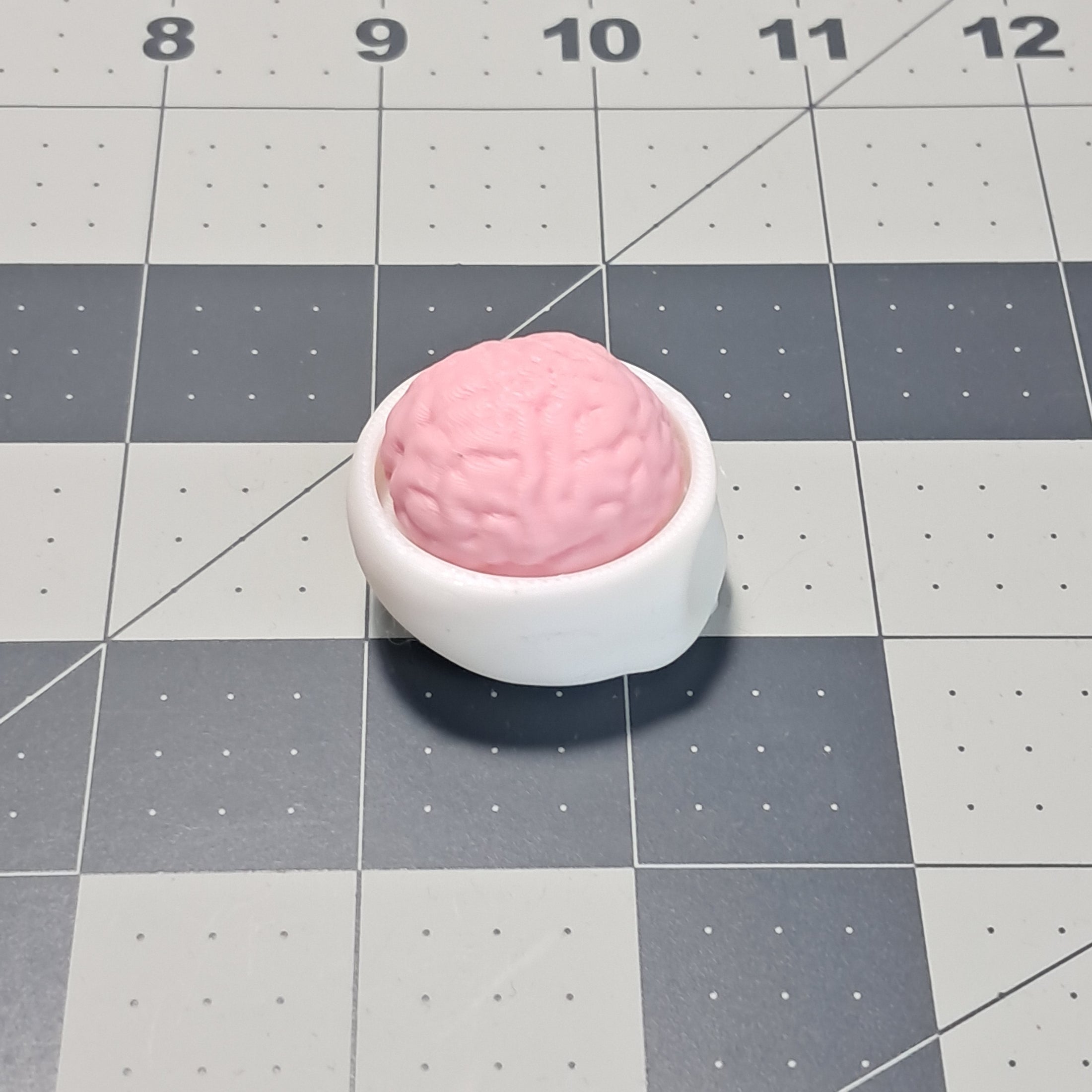 3D Printed Skull Cap Fidget Clicker