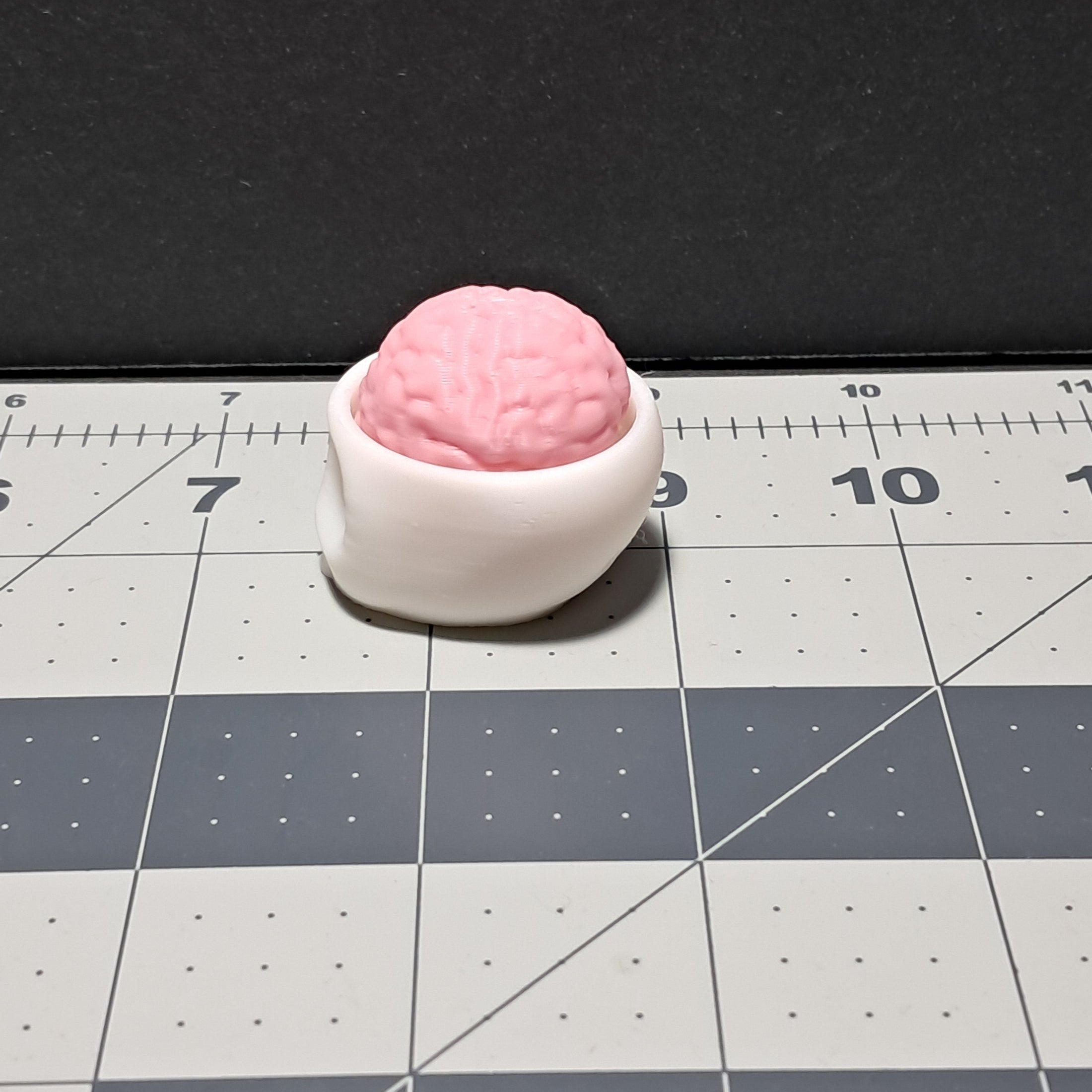 3D Printed Skull Cap Fidget Clicker