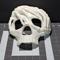 Load image into Gallery viewer, 3D Printed Skeleton Hands Skull Mask
