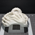 Load image into Gallery viewer, 3D Printed Skeleton Hands Skull Mask
