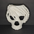 Load image into Gallery viewer, 3D Printed Skeleton Hands Skull Mask
