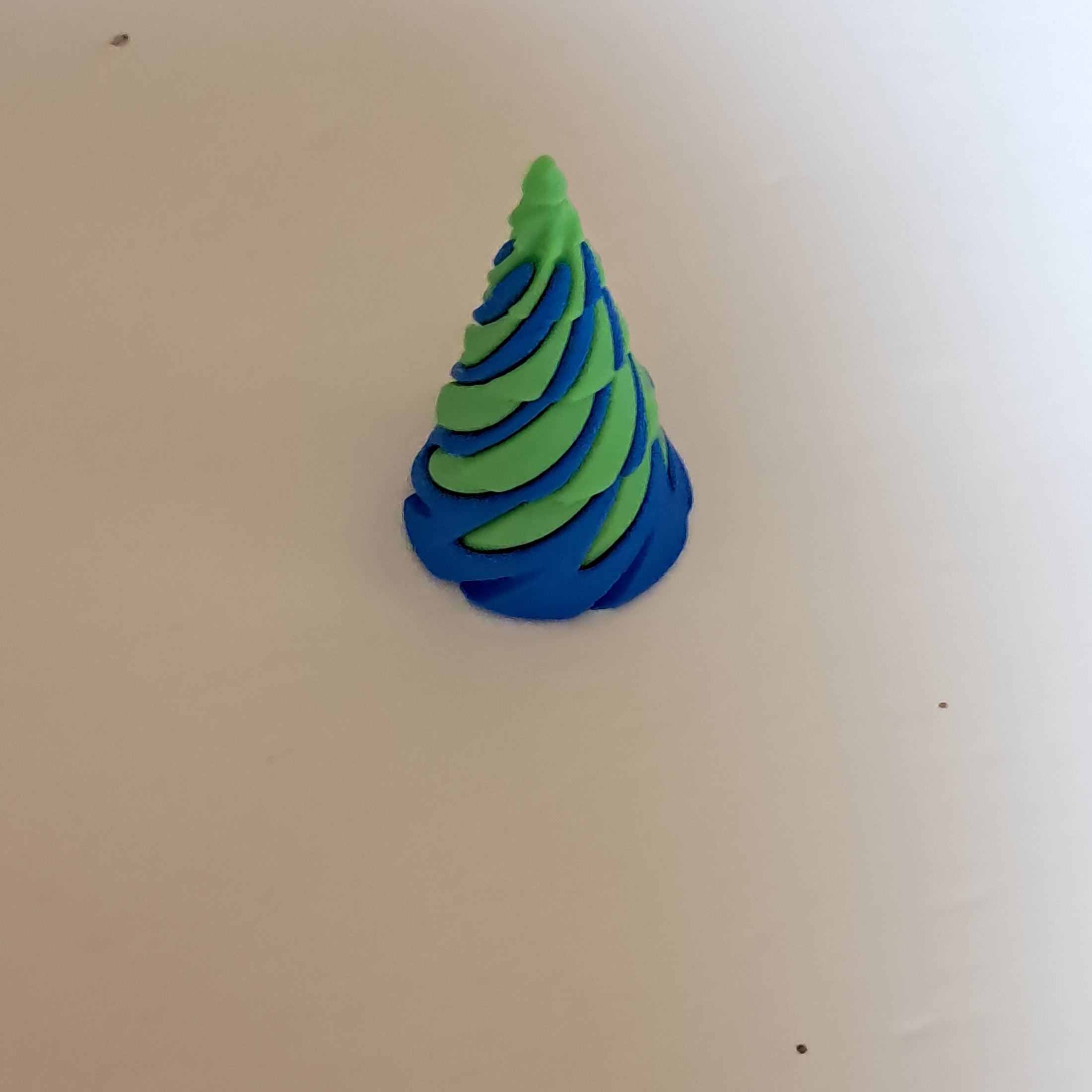 3D Printed Impossible Passthrough Mini Christmas Cone