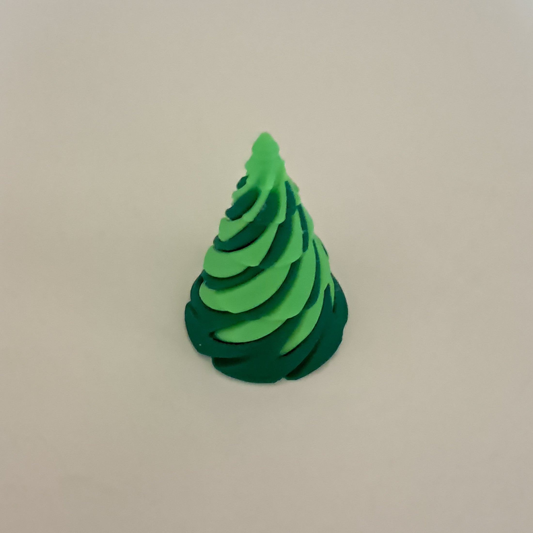 3D Printed Impossible Passthrough Mini Christmas Cone