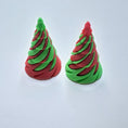 Load image into Gallery viewer, 3D Printed Impossible Passthrough Mini Christmas Cone

