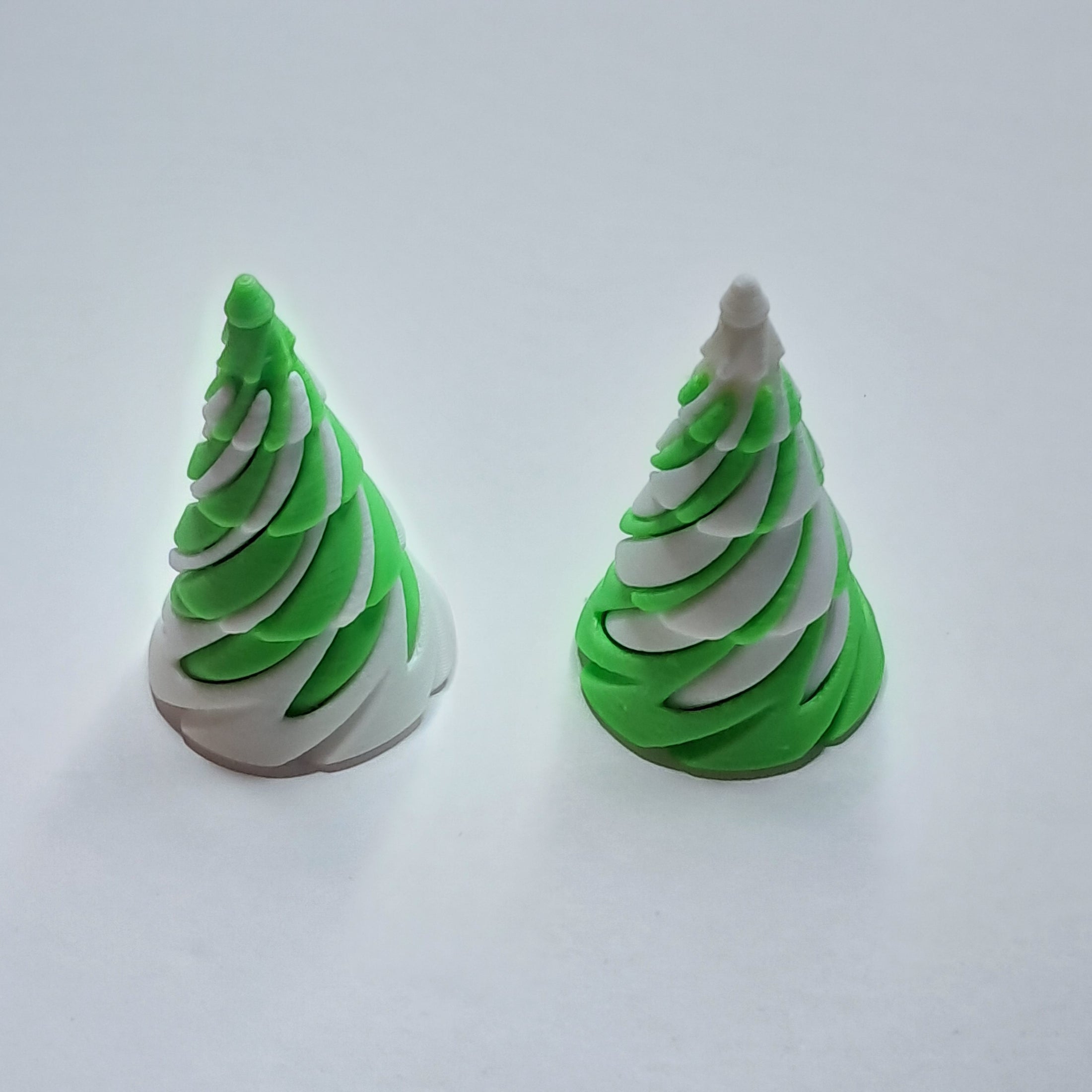 3D Printed Impossible Passthrough Mini Christmas Cone