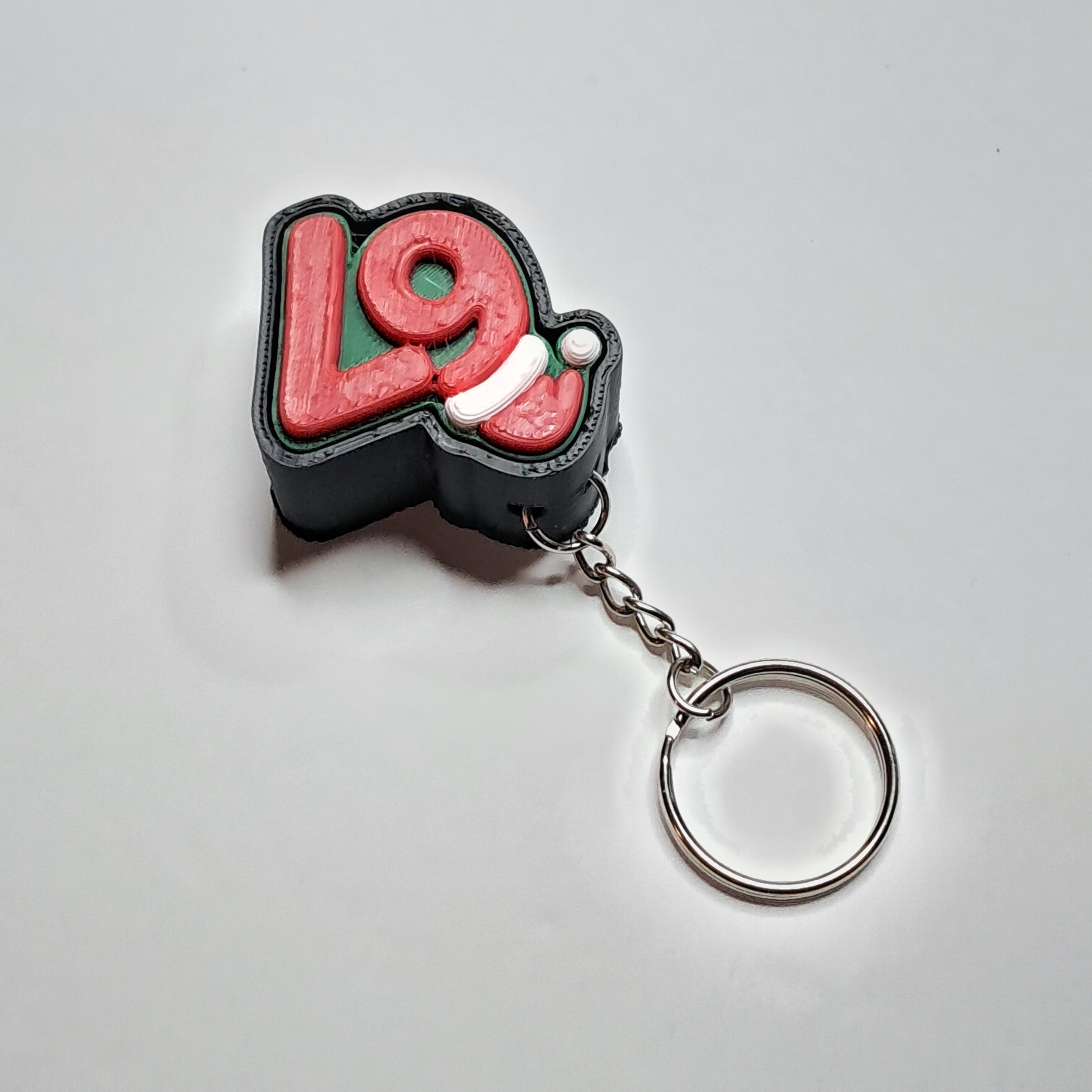3D Printed 67 Hat Fidget Clicker Keychain