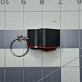 Load image into Gallery viewer, 3D Printed 67 Hat Fidget Clicker Keychain
