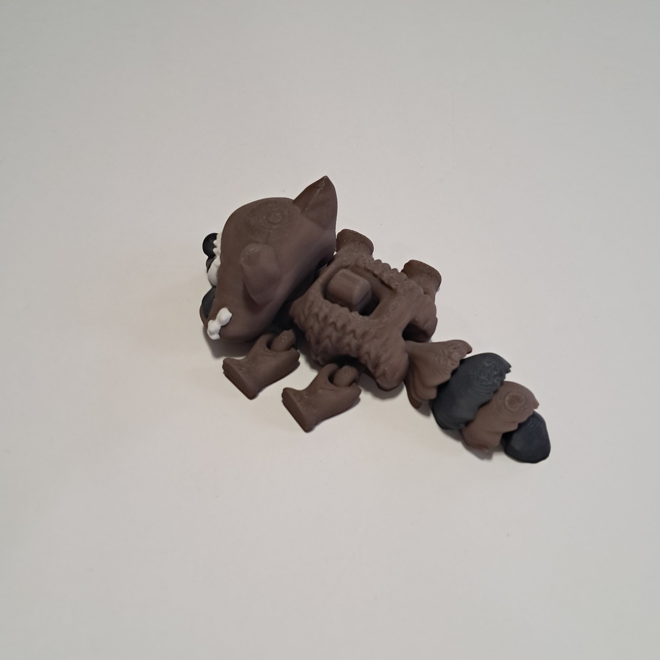 Articulating Posable Raccoon