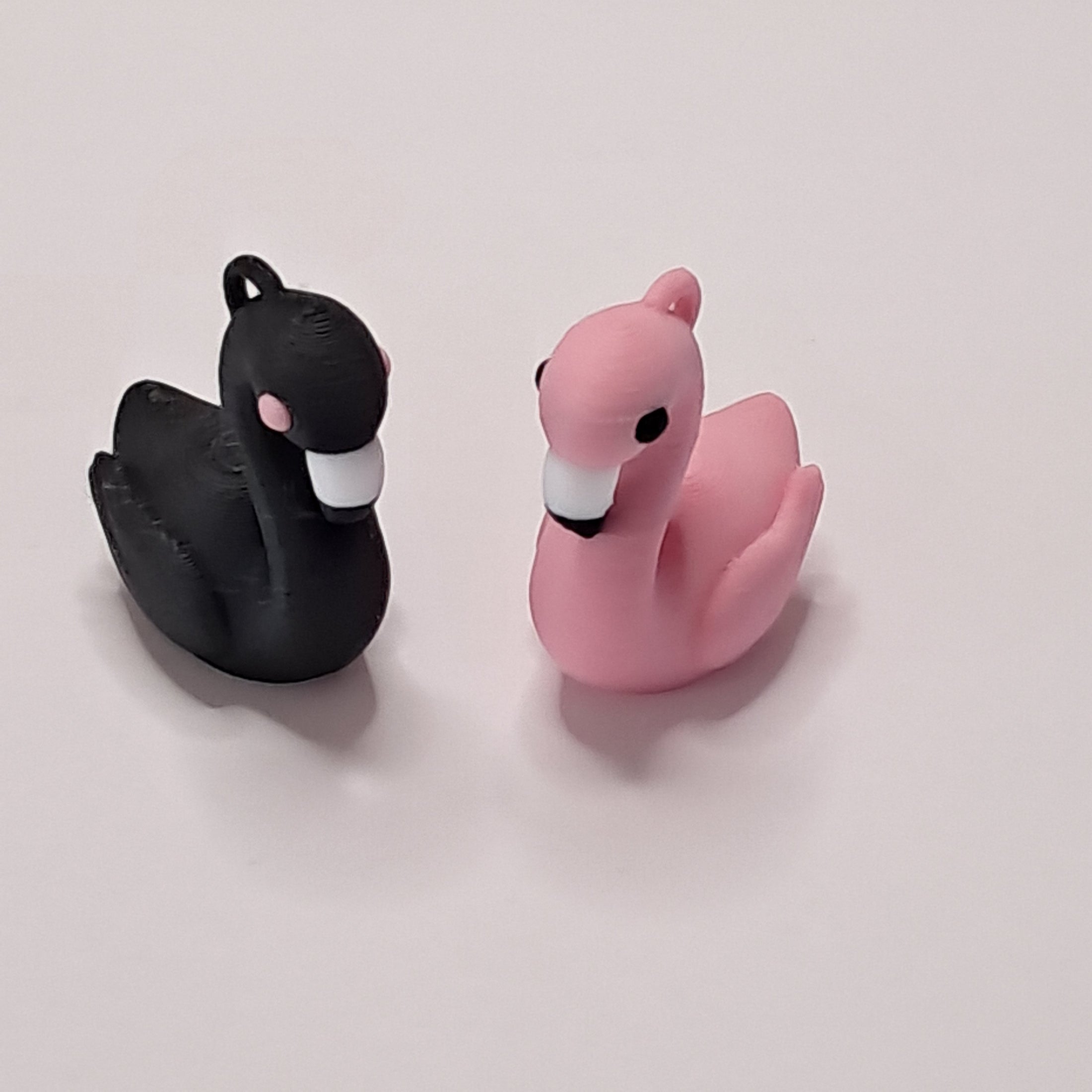3D Printed Flamingo Keychain
