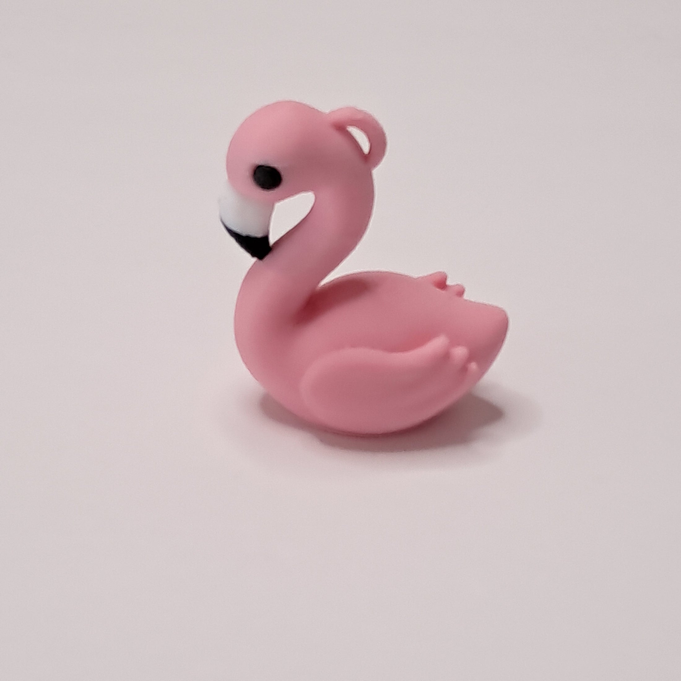 3D Printed Flamingo Keychain
