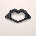 Load image into Gallery viewer, 3D Printed Bone Heart Decoration
