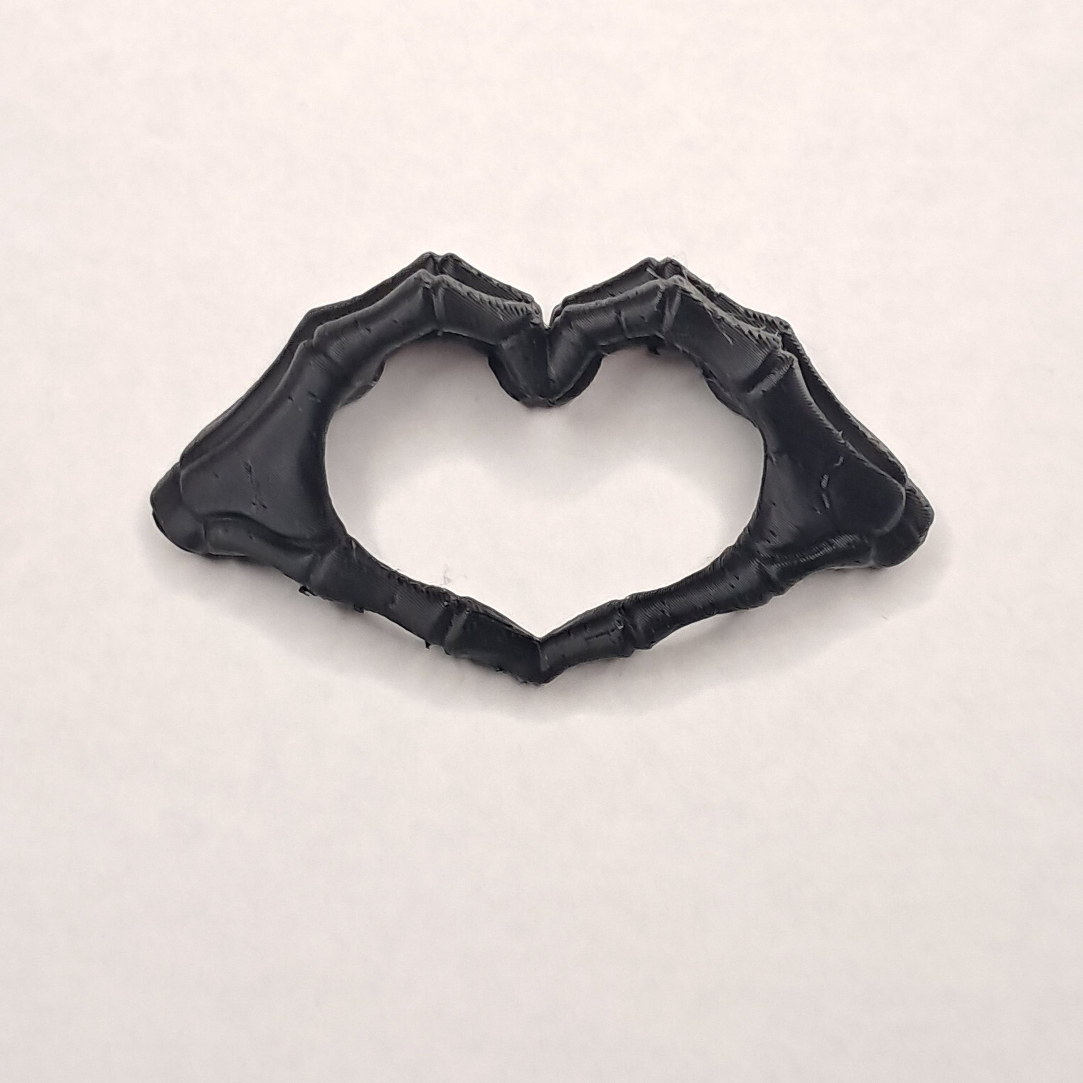 3D Printed Bone Heart Decoration