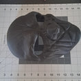 Load image into Gallery viewer, 3D Printed Black Inspired Replica Fan Art Mask for Cosplay ©2025
